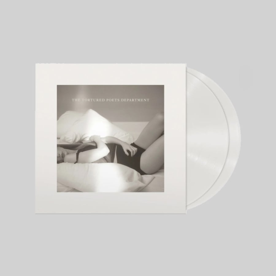 Taylor Swift The Tortured Poets Department Ghosted White 2 LP
