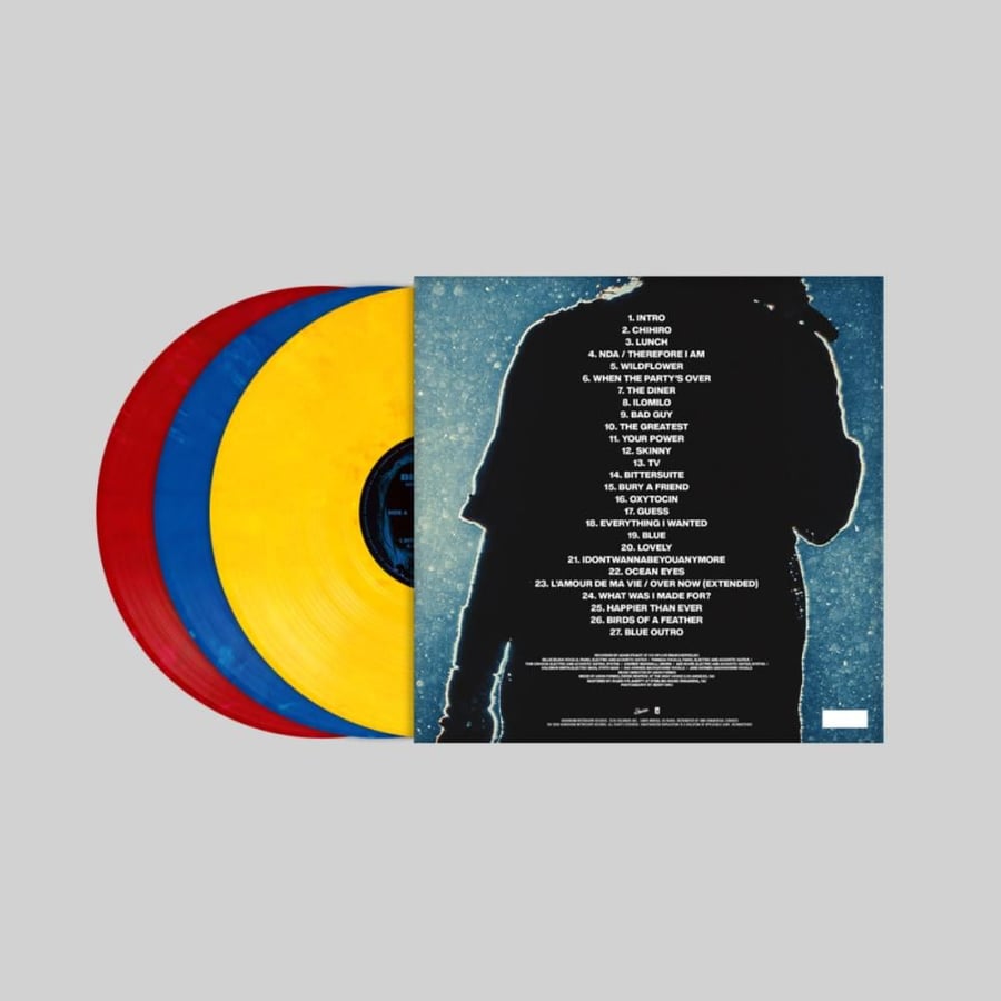 Billie Eilish HIT ME HARD AND SOFT: THE TOUR (LIVE) VINYL