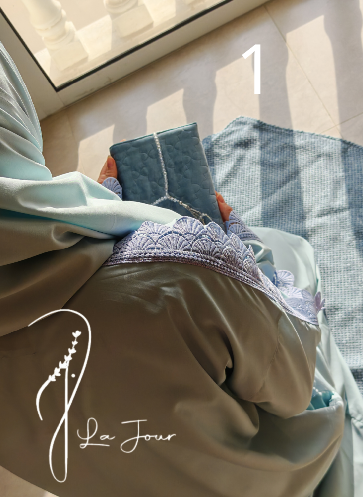شرشف صلاة لف جبير متوفر عدة ألوان
