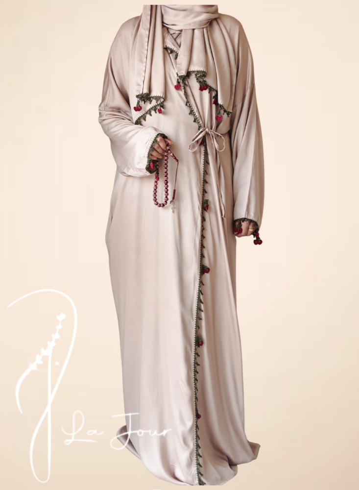 شرشف صلاة لف لحمي كروشيه