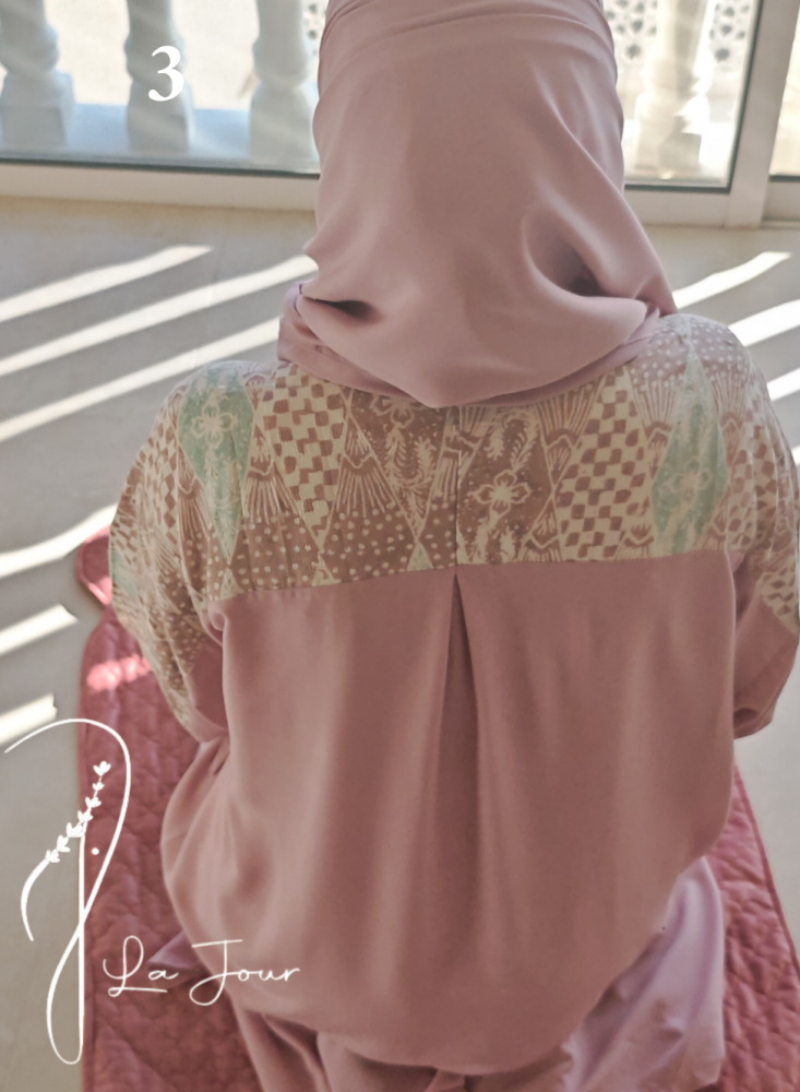 شرشف صلاة لف رسم باتيك (حبة)