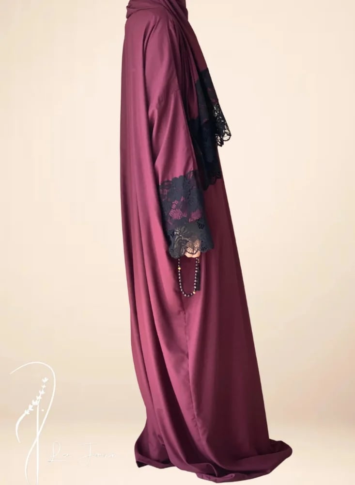 شرشف صلاة لف جبير ودانتيل (حبة)