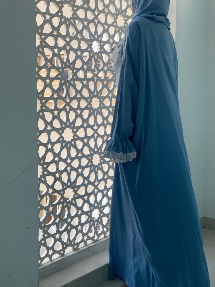 شرشف صلاة دانتيل عدة ألوان