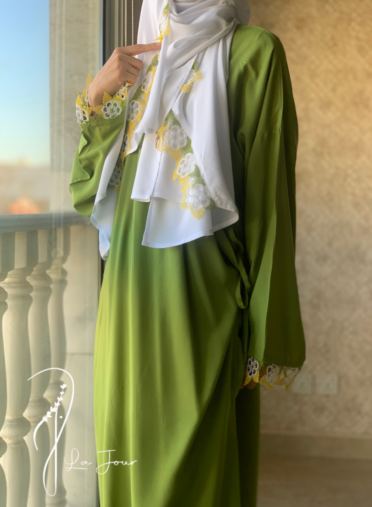 شرشف صلاة لف اويا أخضر