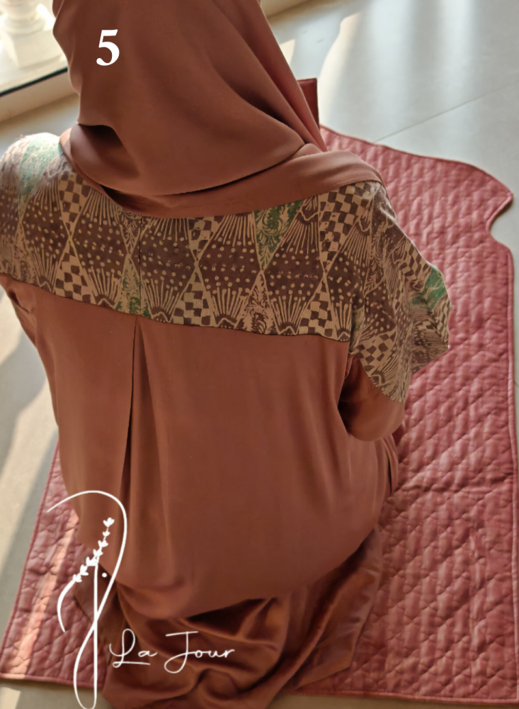شرشف صلاة لف رسم باتيك (حبة)