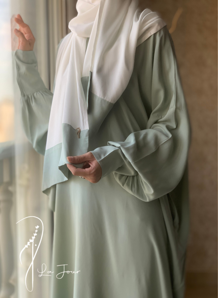 شرشف فستقي لف طرحة منفصلة