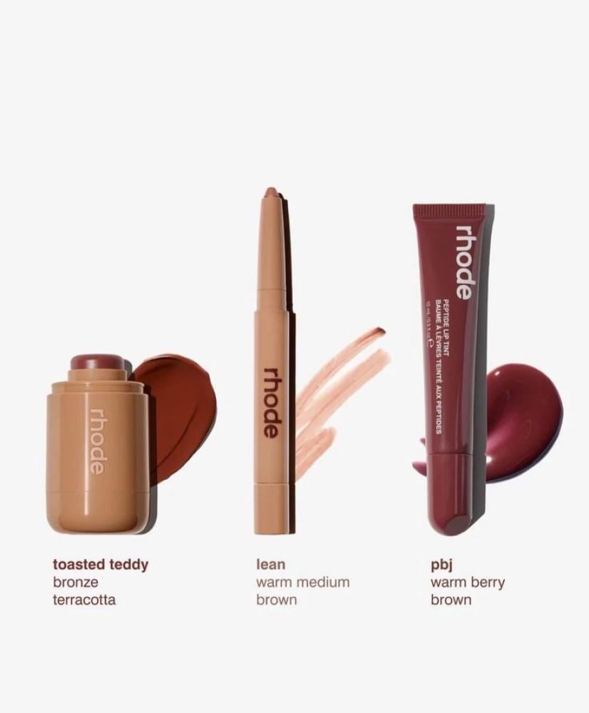 rhode the edits BLUSH + LIP TRIO
