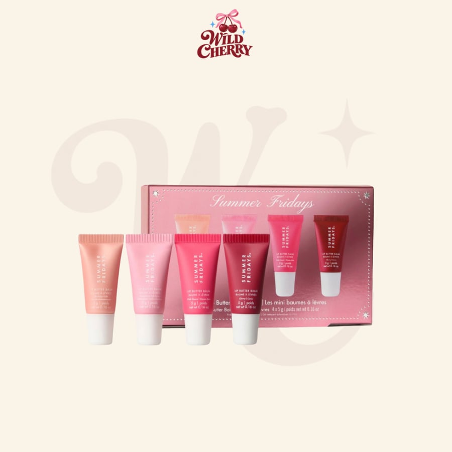 Summer Fridays  The Lip Butter Balm Minis - Pink Set
