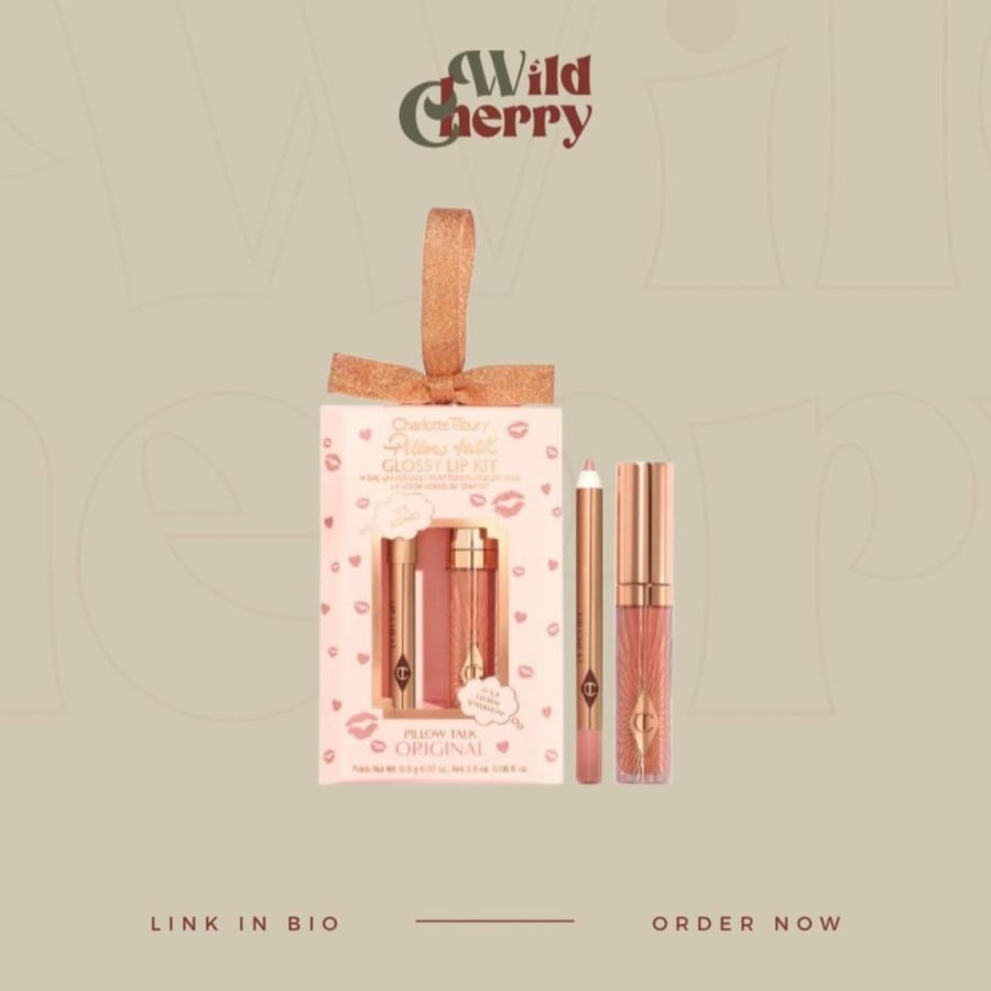 Charlotte Tilbury  Mini Pillow Talk Glossy Lip Duos