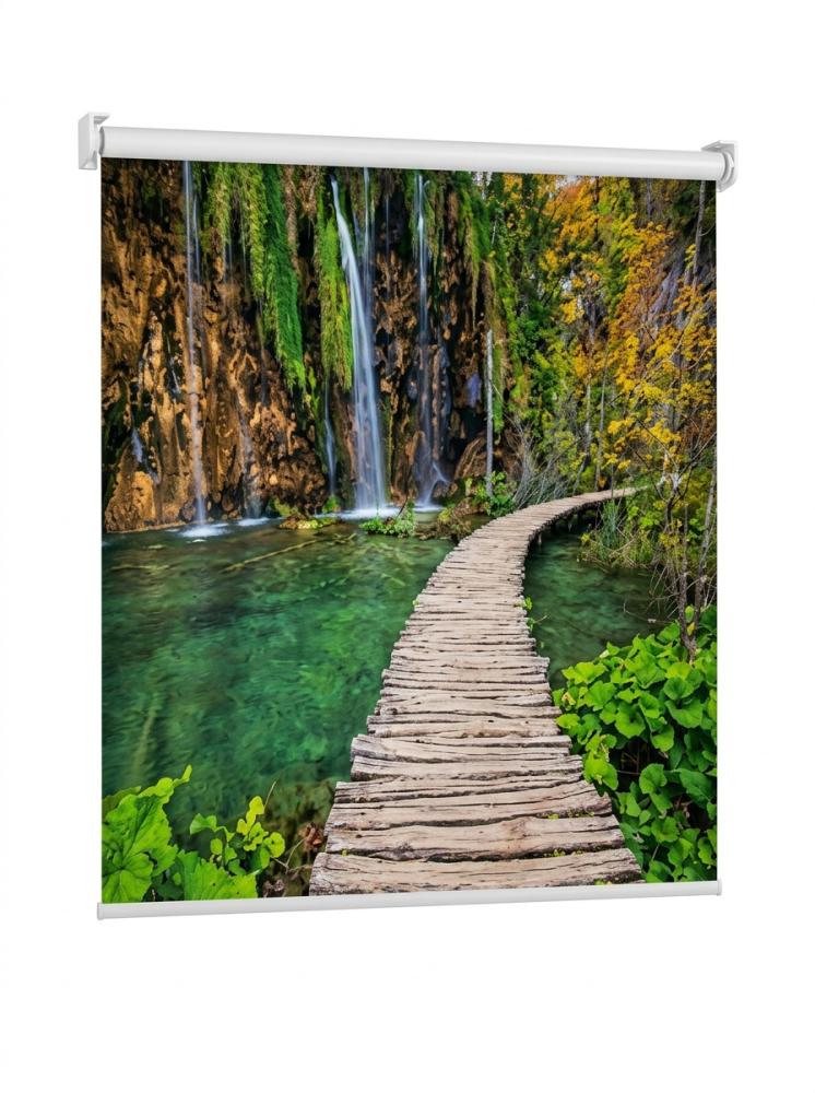 ستارة رول صور 3D حاجبة لنور الشمس مقاسي -  150*200 +200 *200