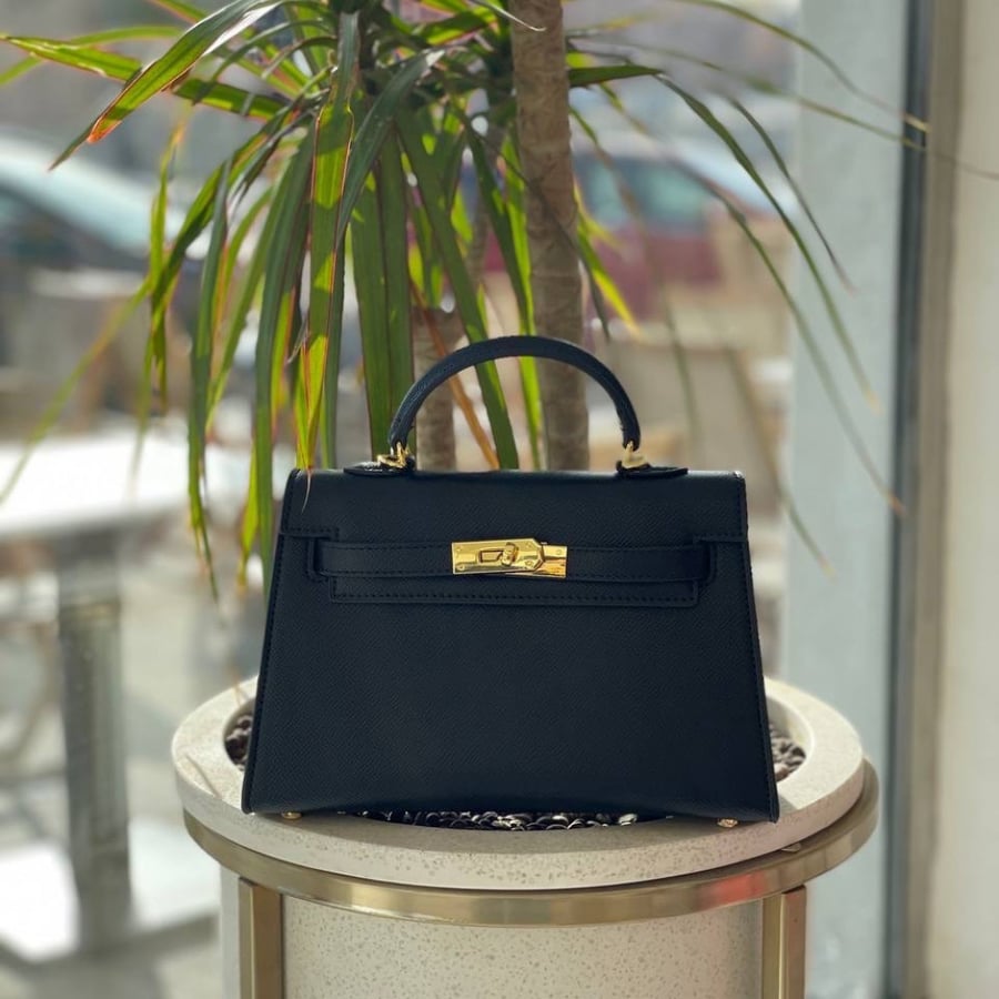 Black Kylie hardware gold