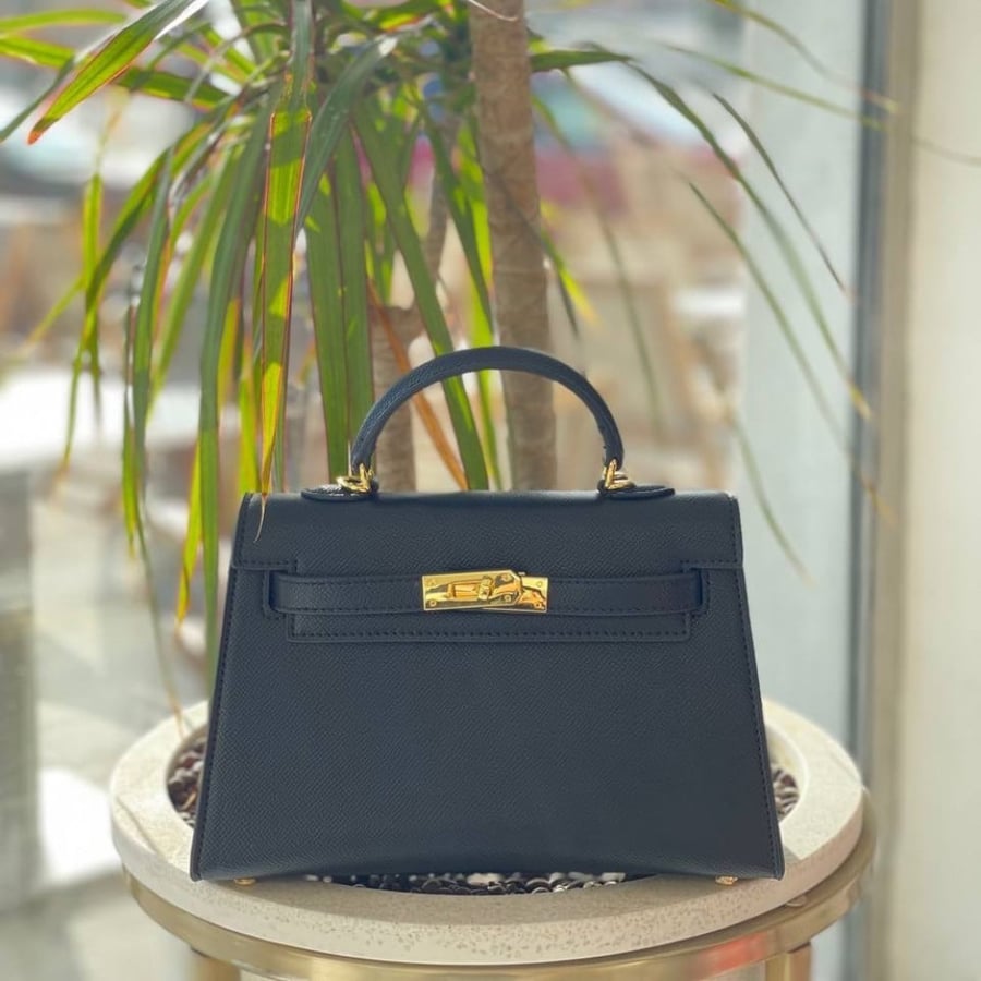 Black Kylie hardware gold