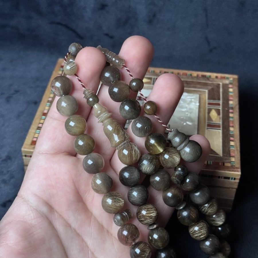 مسباح جلد ذئب طبيعي تمليكة
