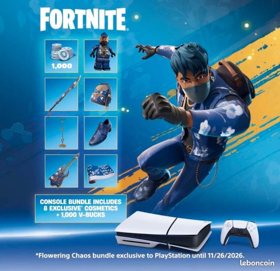 Fortnite Flowering Chaos Bundle + 1000 V-Bucks