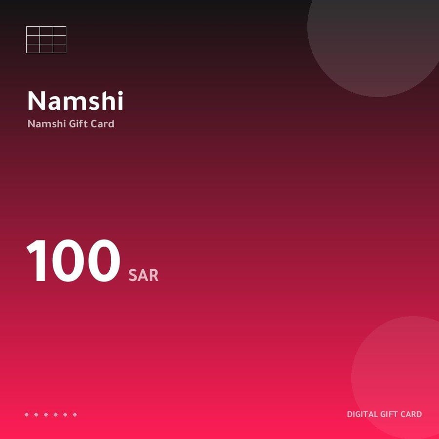 بطاقة نمشي 100 ريال