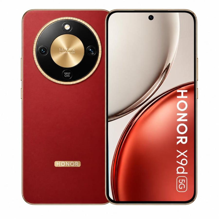 هونور - X9d 5G ثنائي الشريحة 12 جيجابايت RAM 256 جيجابايت بني محمر - نسخة الشرق الأوسط