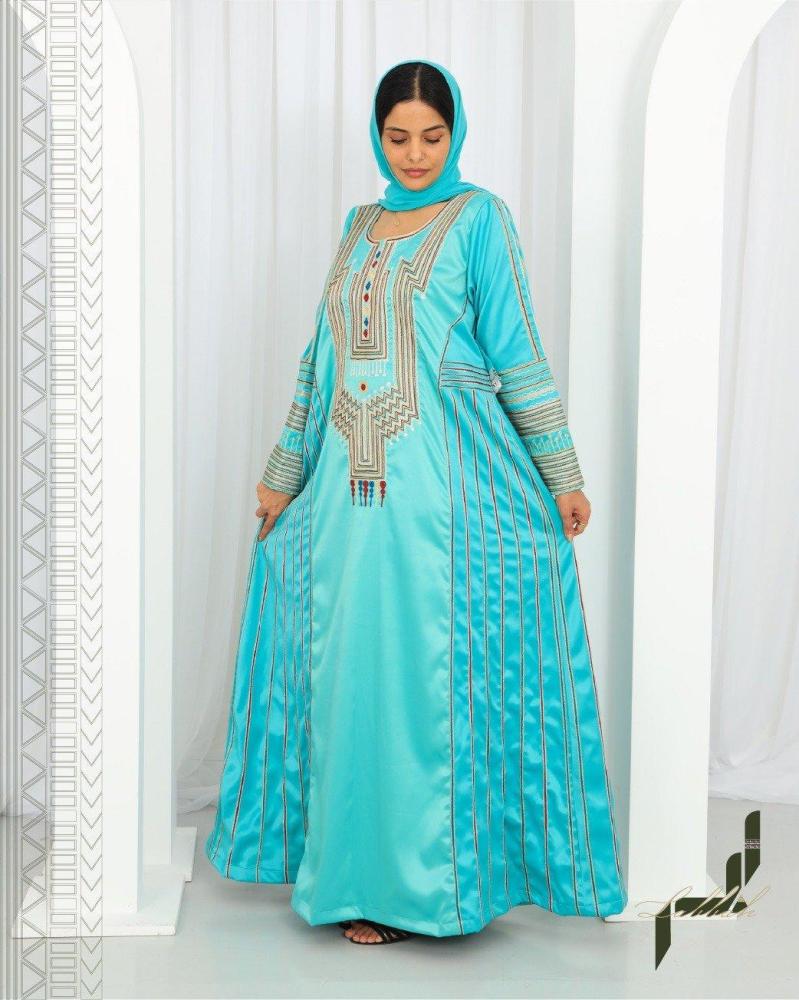 جلابية عسيرية بنفسجي