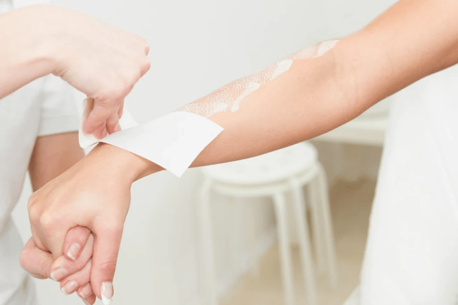 شمع نصف يد Half Hand Waxing