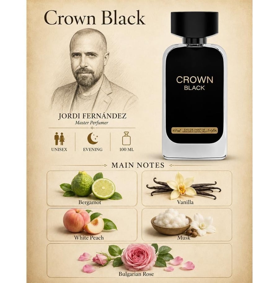 عطر كراون بلاك دخوني
