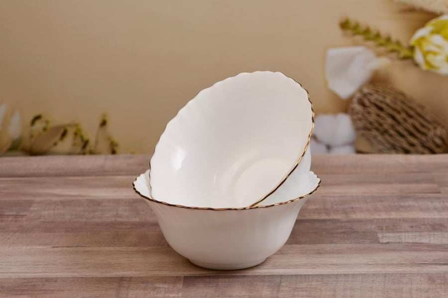 Glass yogurt set, 2 pieces