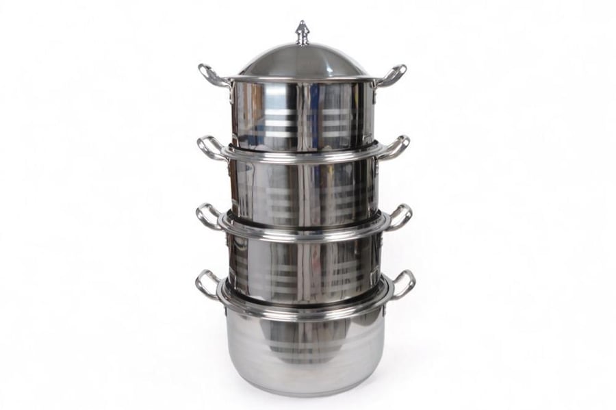 Stainless steel pot set 4 pieces