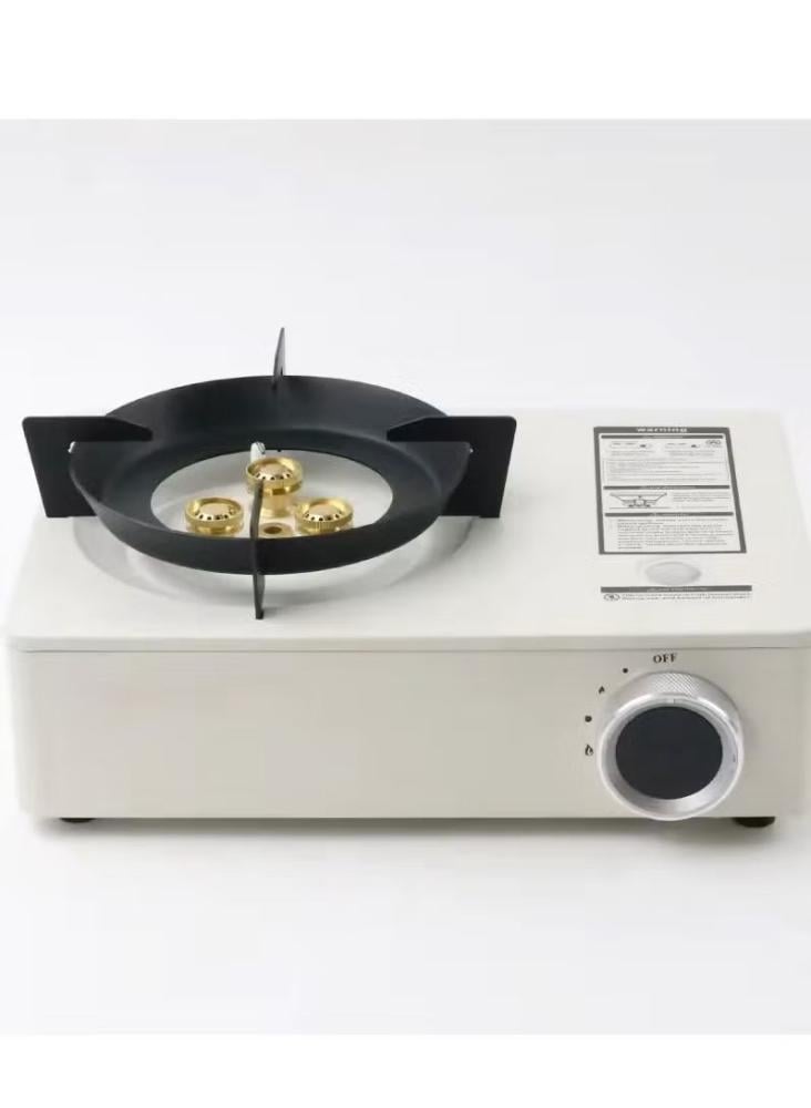 Travel gas stove with a bag