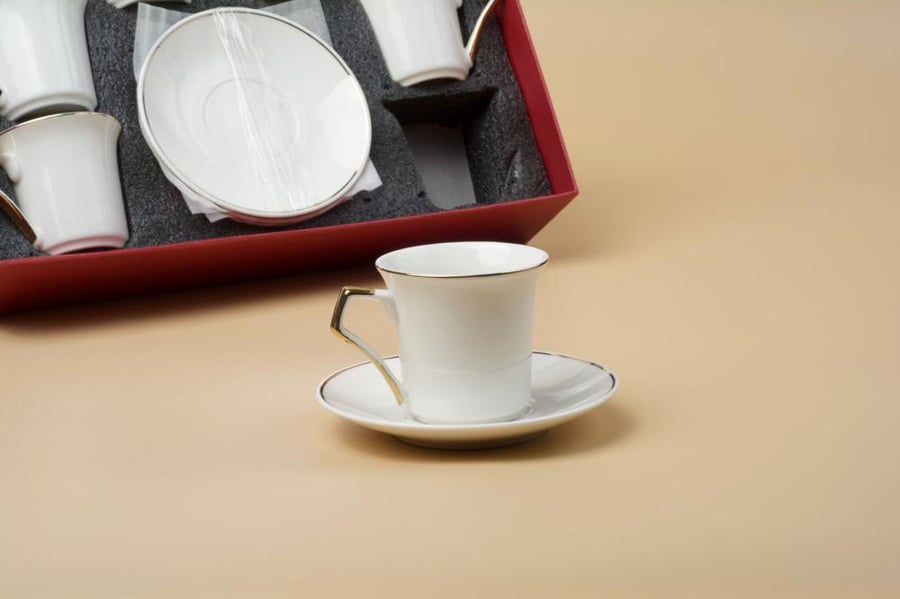 Turkish coffee cup set 12 pieces