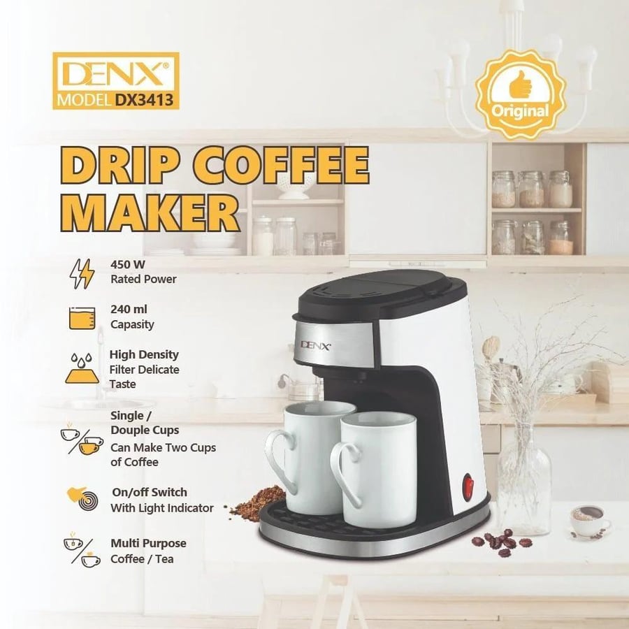 Dinks coffee set with 2 cups