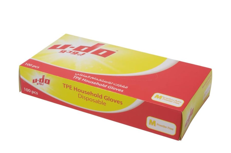 Transparent Yudo glove, medium