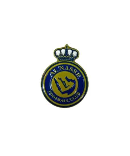 ستيكر معدني لاصق نادي النصر أزرق