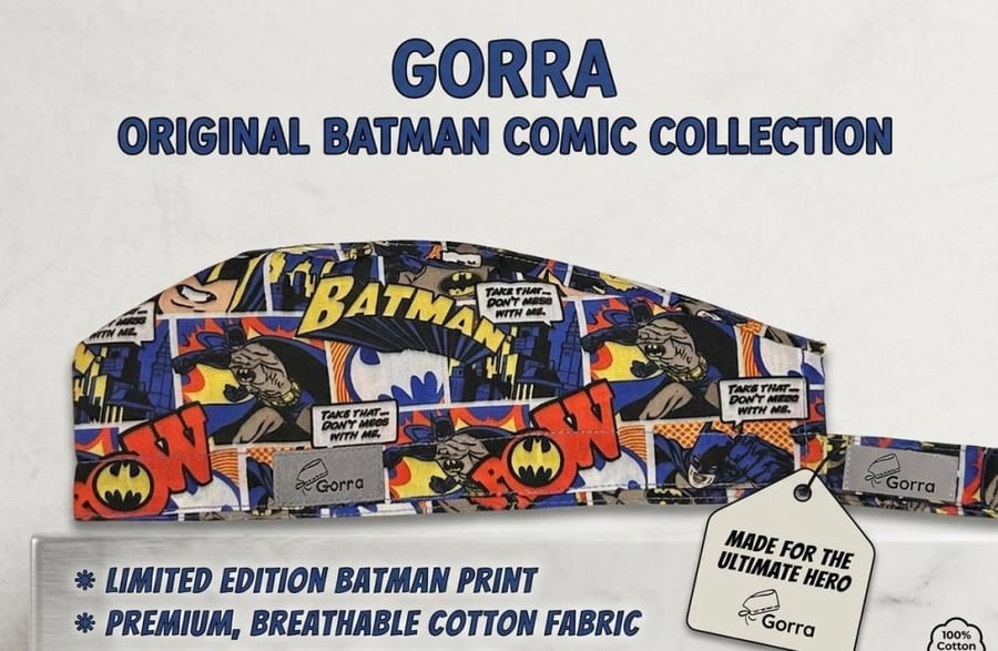 batman blue cap