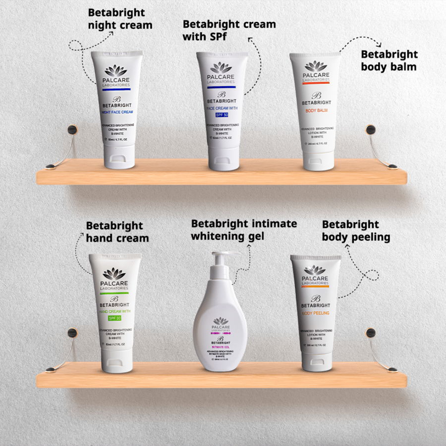 Betabright face with SPF 50, Advanced brightening cream with B-White, 50 ml