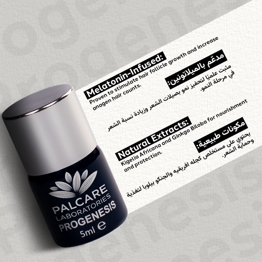 Progenesis Advanced Hair Strengthening Serum with Melatonin, 30 Single Dose Vials
