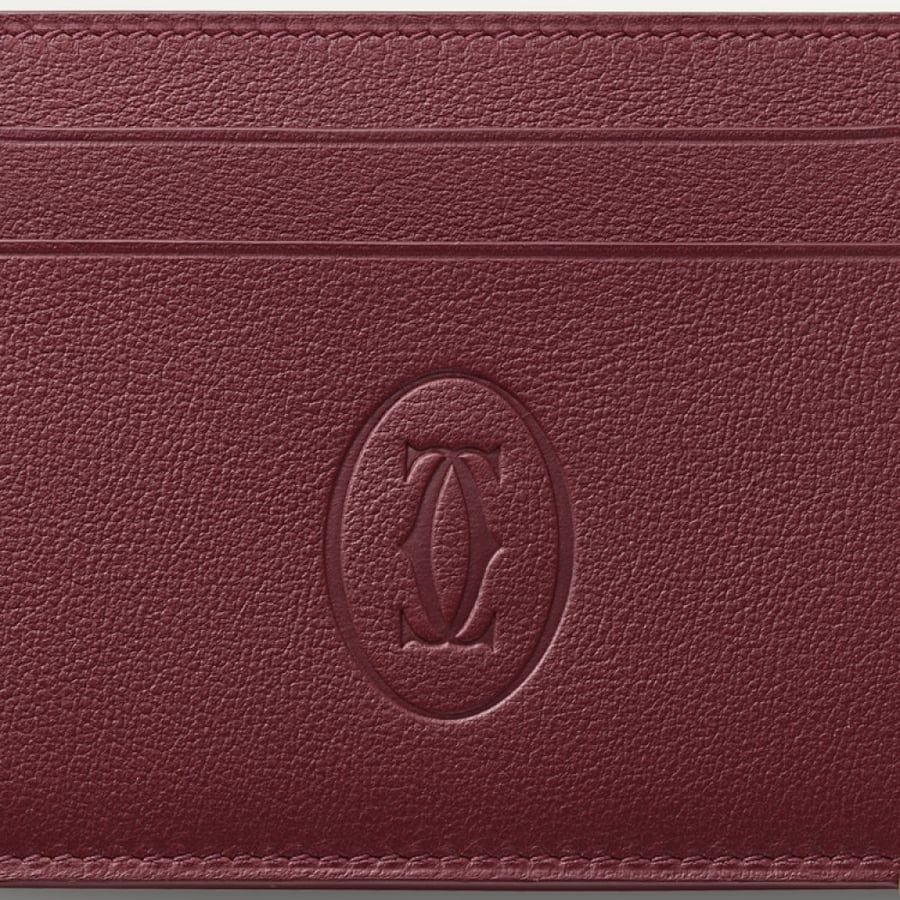 DOUBLE CARD HOLDER, MUST DE CARTIER