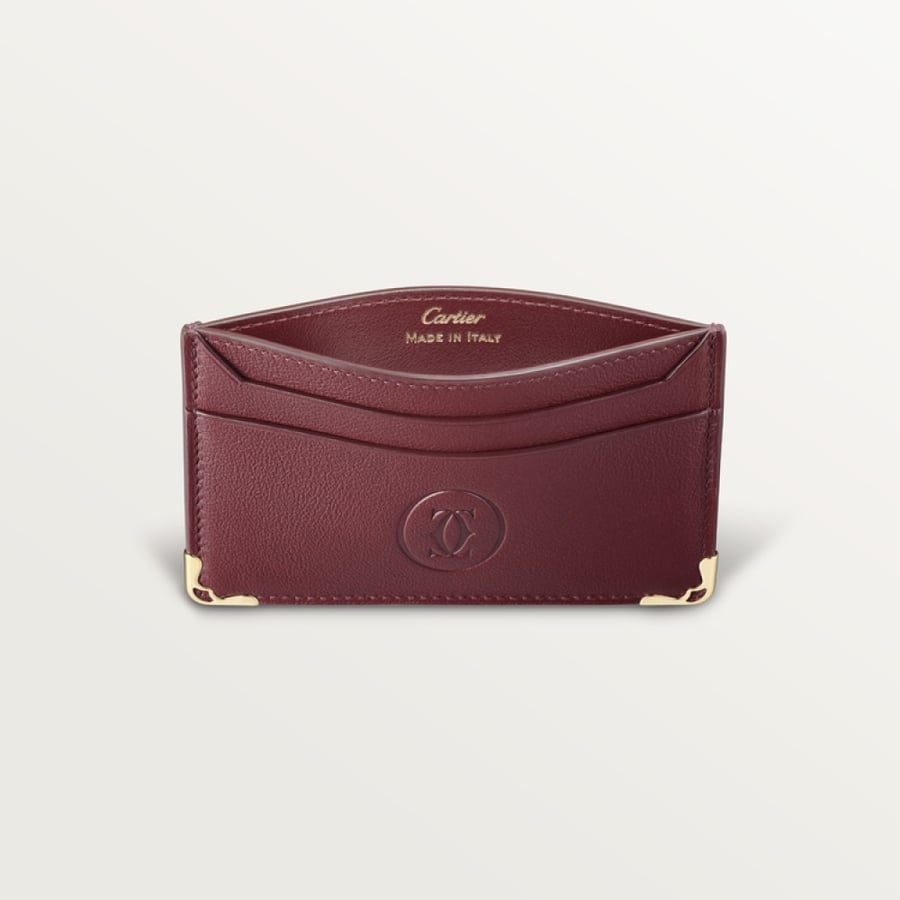 DOUBLE CARD HOLDER, MUST DE CARTIER