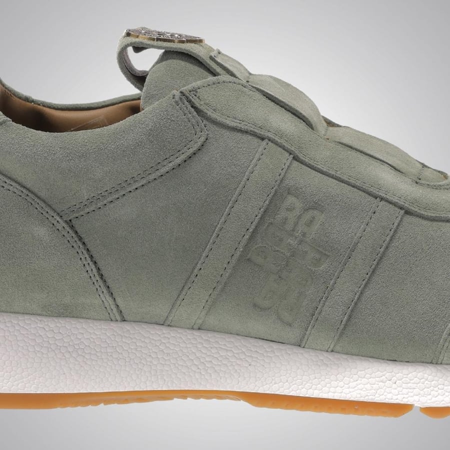 Suede Laceless Sneaker
