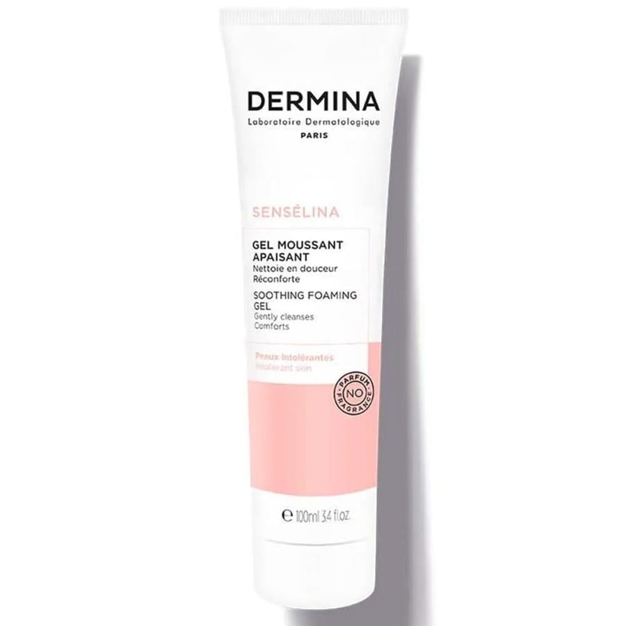 Dermina Sensilina Foam Gel Cleanser and Soothing for the skin – 100 ml