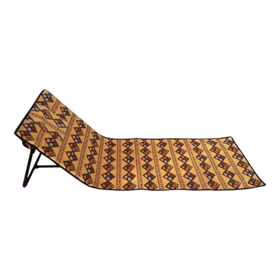 Floor mat with backrest for trips and camping, multi-colored *Kafini discounts