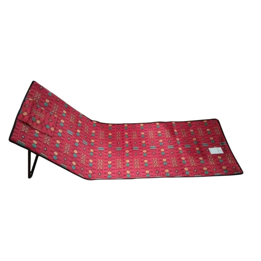 Floor mat with backrest for trips and camping, multi-colored *Kafini discounts