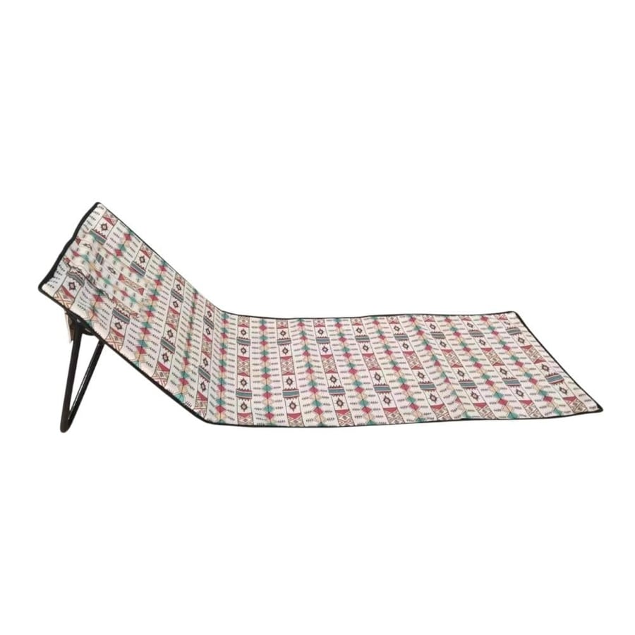 Floor mat with backrest for trips and camping, multi-colored *Kafini discounts