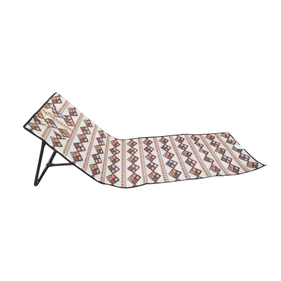 Floor mat with backrest for trips and camping, multi-colored *Kafini discounts