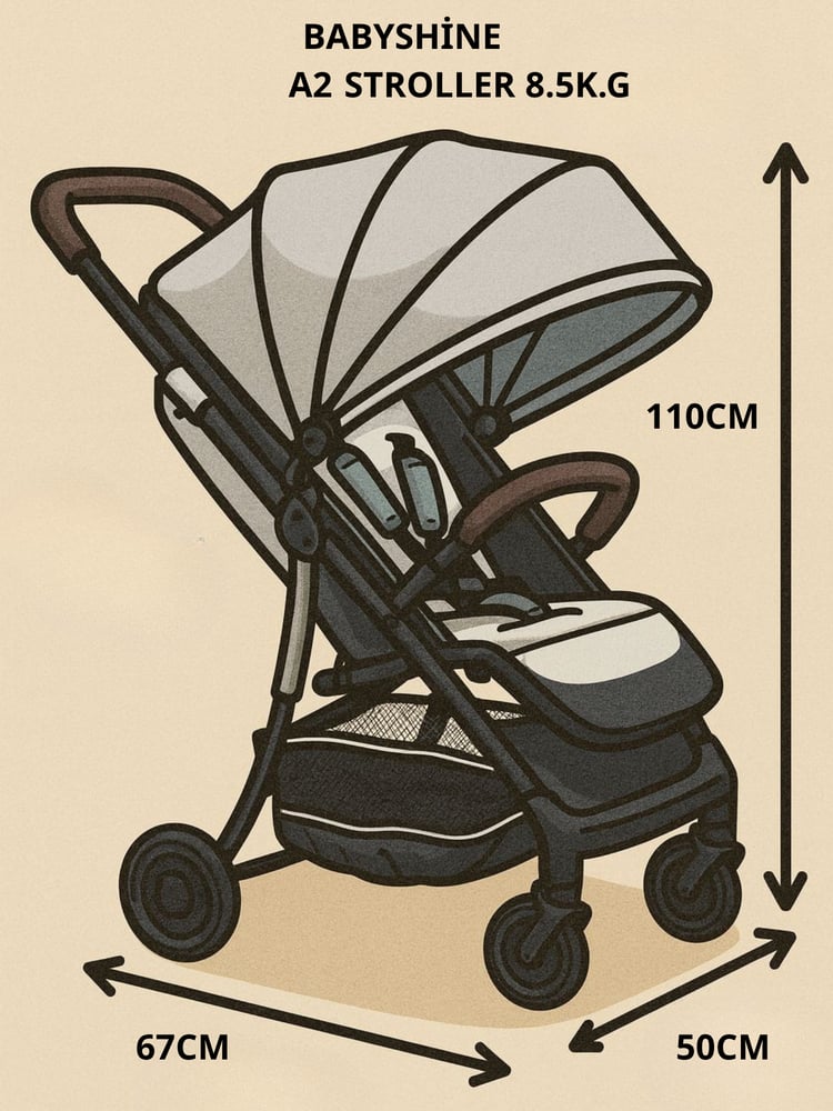 Travel car A2 with bag for carrying the car