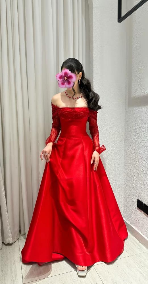 فستان سهره احمر