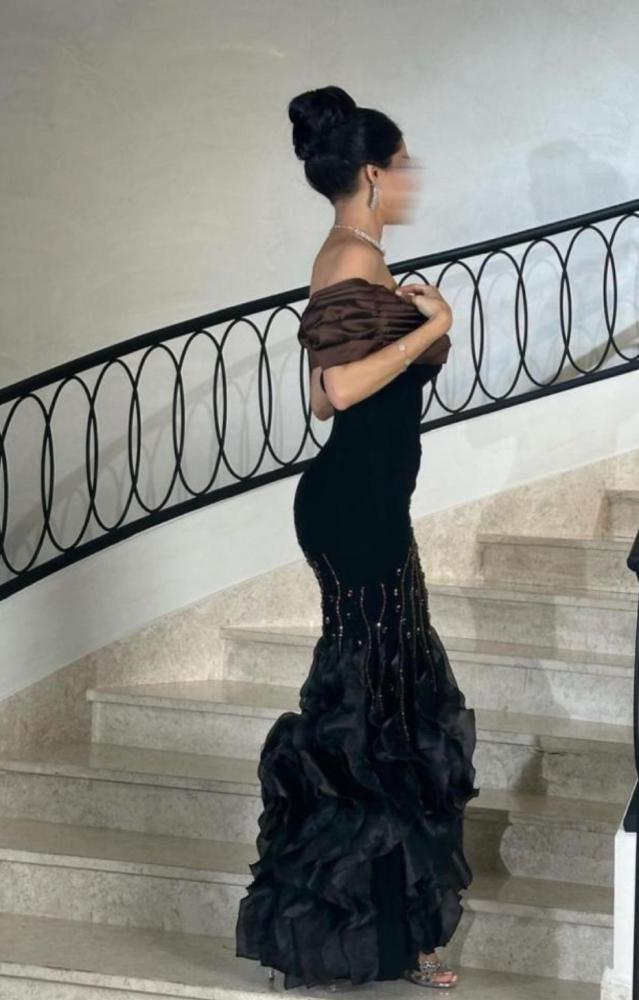فستان سهره أسود