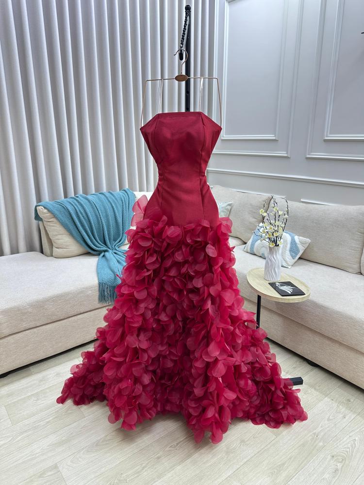 فستان سهره احمر