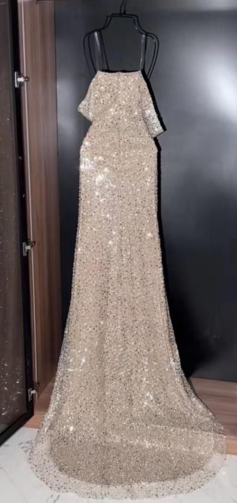 فستان سهره ذهبي