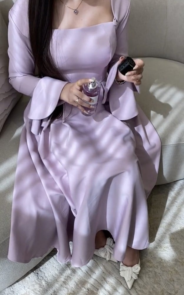 فستان دبل كلوش