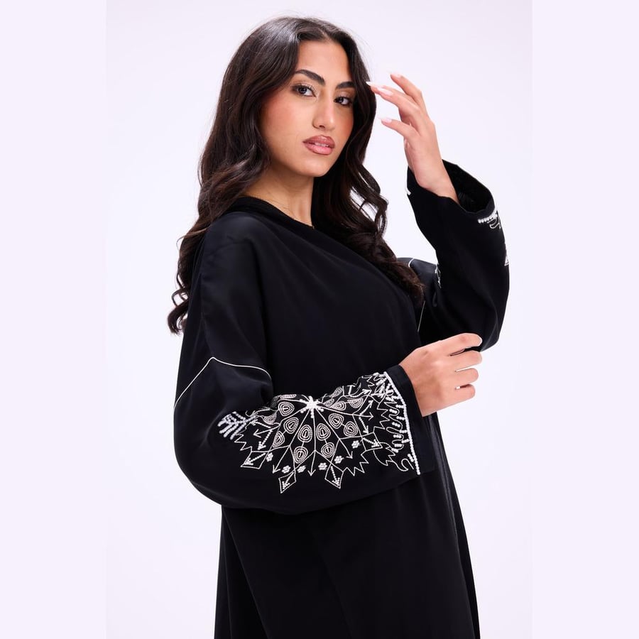 عباية Palm Black
