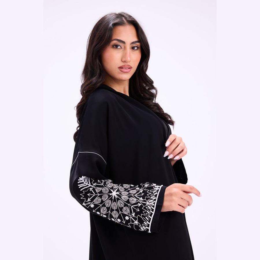 عباية Palm Black