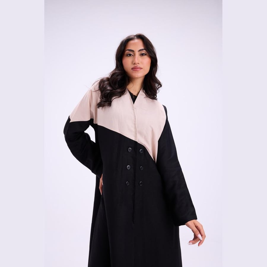 عباية Black Cream